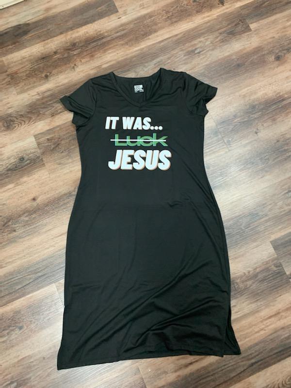 "It Was Jesus"- Dress
