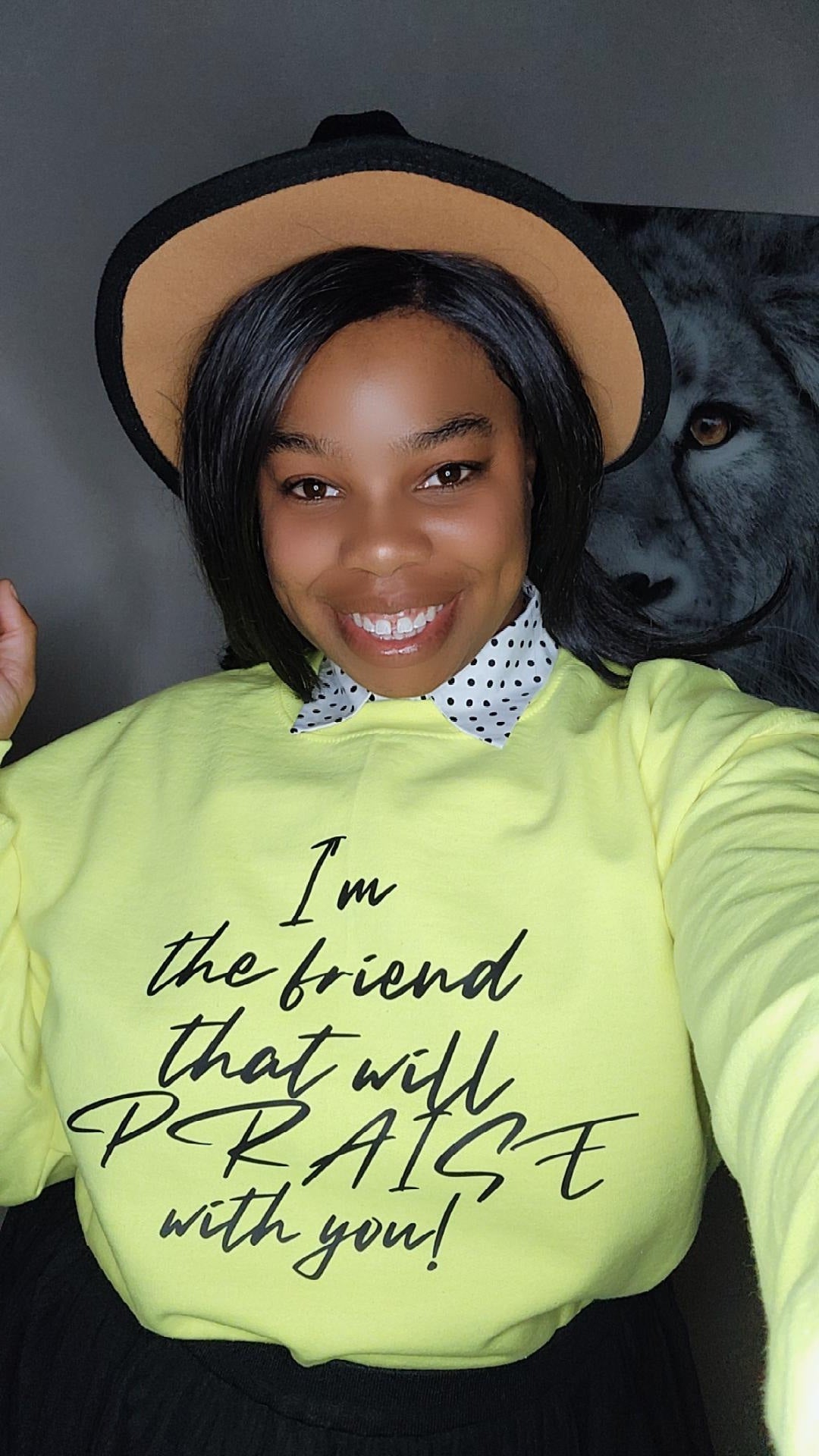 Friend That Will Praise - Sweatshirt (Unisex)