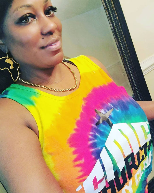 "CIMC Tie Dye Tank" - Bold (Unisex)