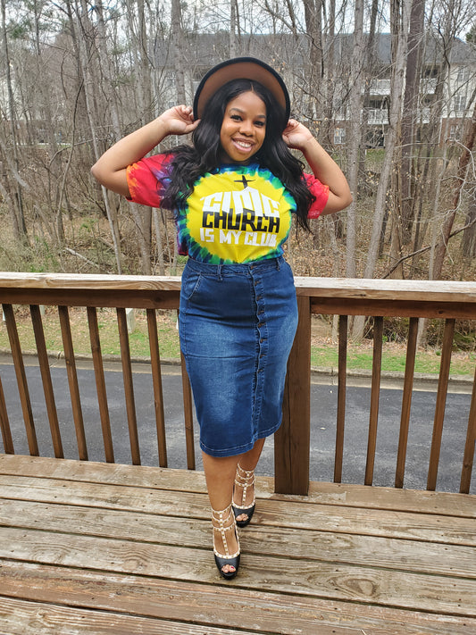 "CIMC Tie Dye " Tshirt - Bold (Unisex)