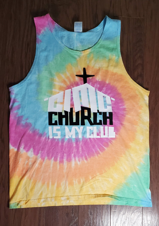 "CIMC Tie Dye Tank" - Pastel (Unisex)