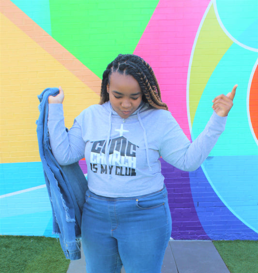 "CIMC Crop Hoodie" - (Ladies)