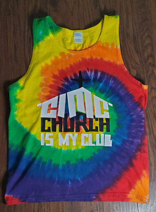 "CIMC Tie Dye Tank" - Bold (Unisex)
